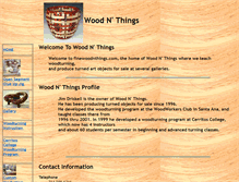 Tablet Screenshot of finewoodnthings.com